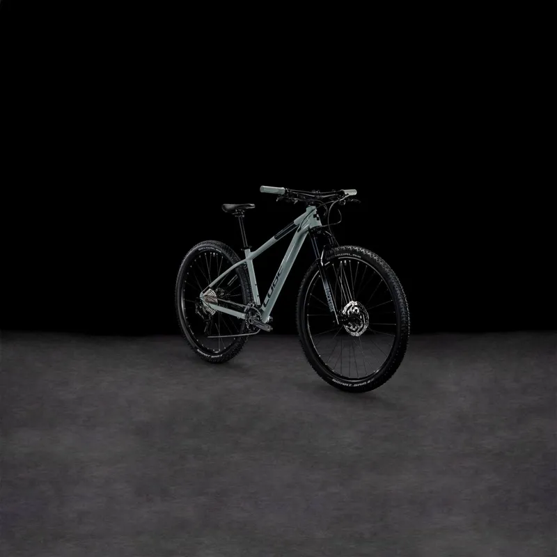 Cube Attention Mountain Bike in Grey/Black-3